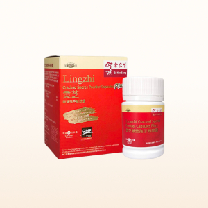 Lingzhi Cracked Spores Powder Capsules Plus (全靈芝破壁孢子粉膠囊加效) - Bottle